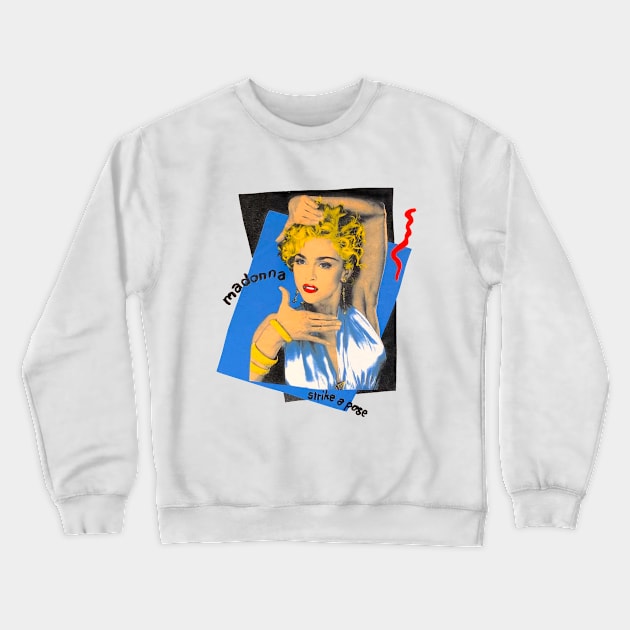 Strike A Pose - 1990 Crewneck Sweatshirt by Pop Fan Shop